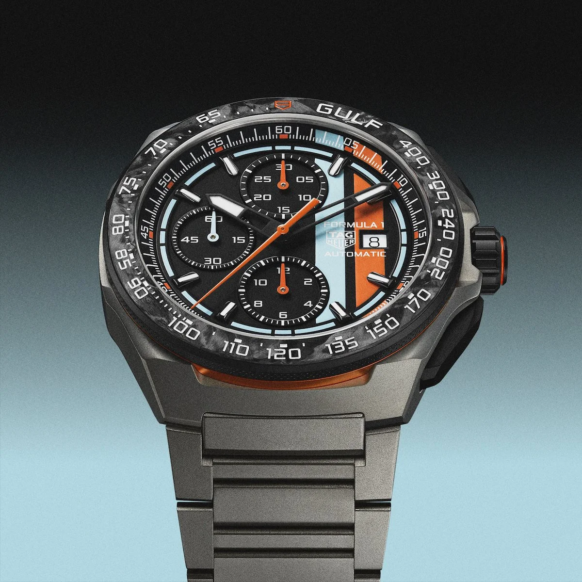 Introducing: TAG Heuer Formula 1 Automatic Chronograph x Gulf—The